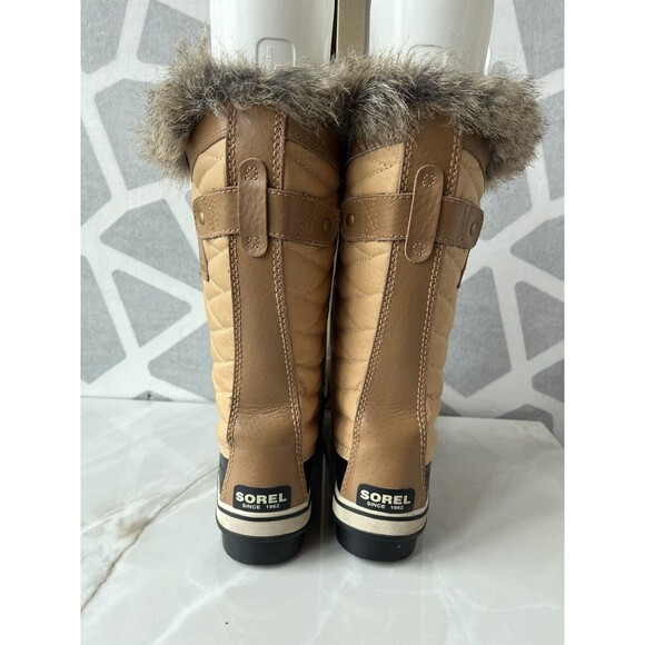 Sorel Women 7.5 Tofino II NL2332-373 Fur Lace-Up Snow Winter Mid Calf  Boot - Picture 4 of 12